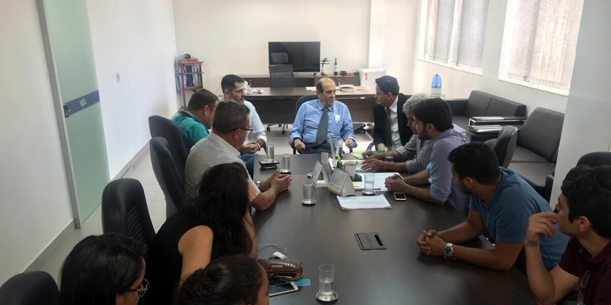 Presidente da AGR se reúne com deputado e representantes de Anicuns