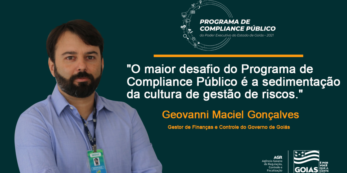 “O maior desafio do Programa de Compliance Público é a sedimentação da cultura de gestão de riscos”