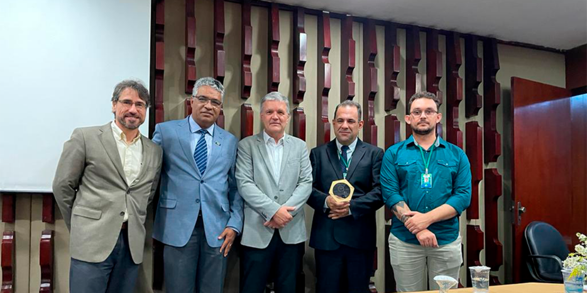 AGR recebe Prêmio Goiás Mais Transparente 