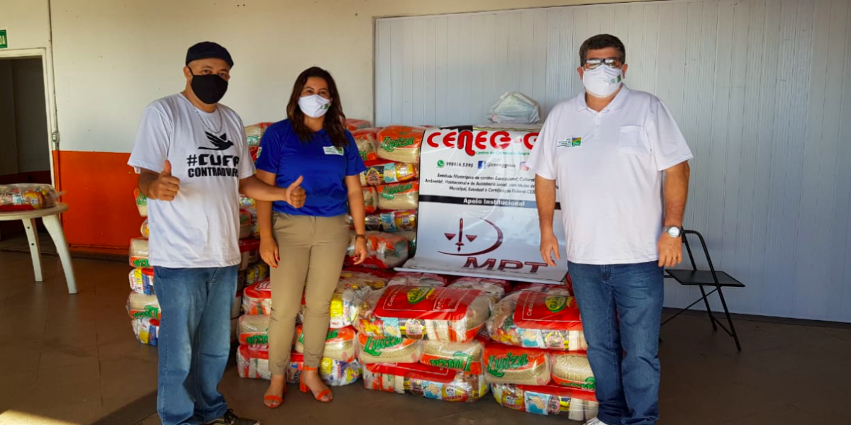 Governo de Goiás entrega alimentos para famílias quilombolas