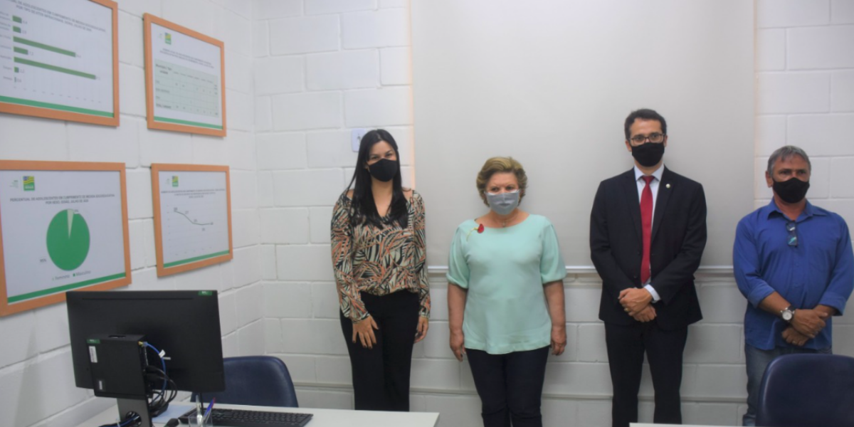 Governo de Goiás entrega sala à Defensoria Pública no Case de Goiânia