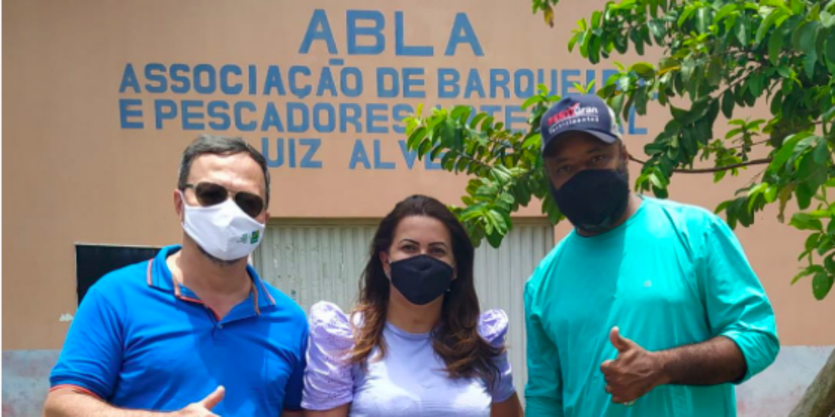 Governo de Goiás visita comunidade de pescadores em Luiz Alves e apoia ação da Enel com troca de geladeiras e lâmpadas