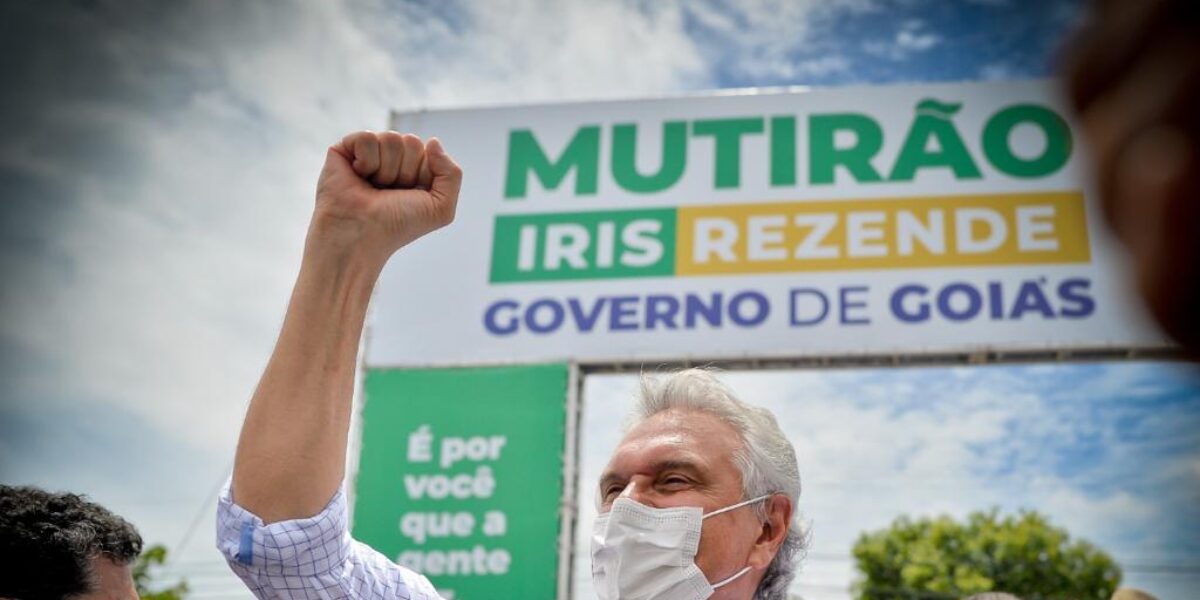 “Enquanto eu for governador, o Mutirão vai percorrer Goiás”, afirma Ronaldo Caiado