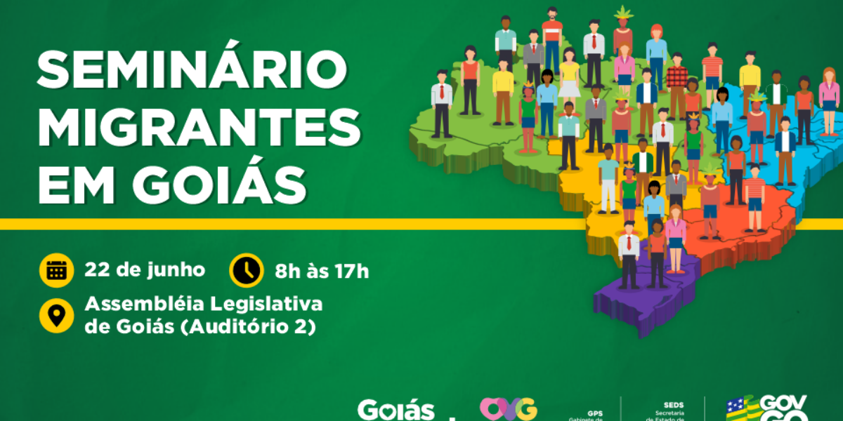 Goiás discute situação dos migrantes no estado durante seminário com participação de representantes dos 246 municípios