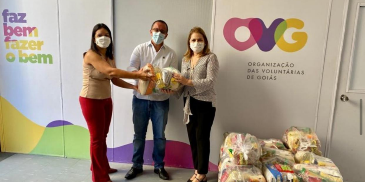 OVG promove doações de cestas básicas e máscaras faciais para os municípios goianos