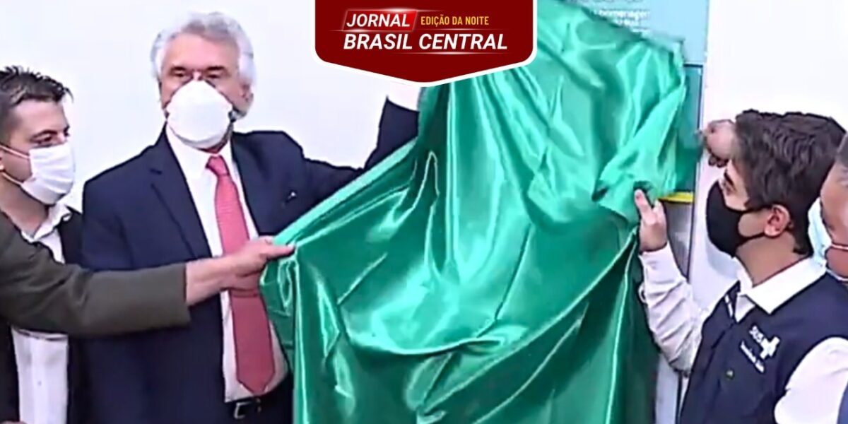 Caiado inaugura nova recepção do Hugol e garante retorno das cirurgias eletivas