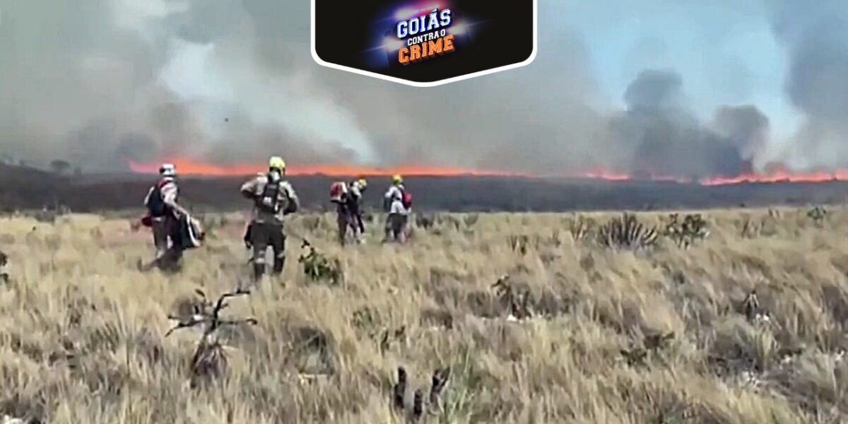 Polícia Civil indicia quatro pessoas pelos incêndios na Chapada dos Veadeiros