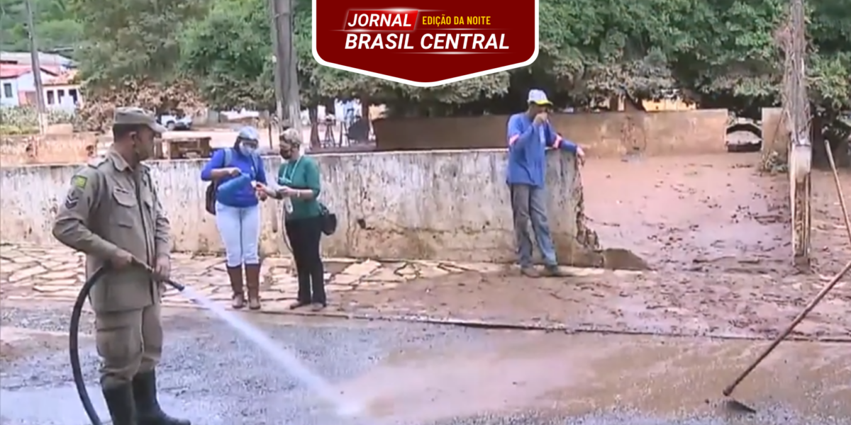 Moradores de Lagolândia tentam voltar à rotina depois da enchente do último domingo