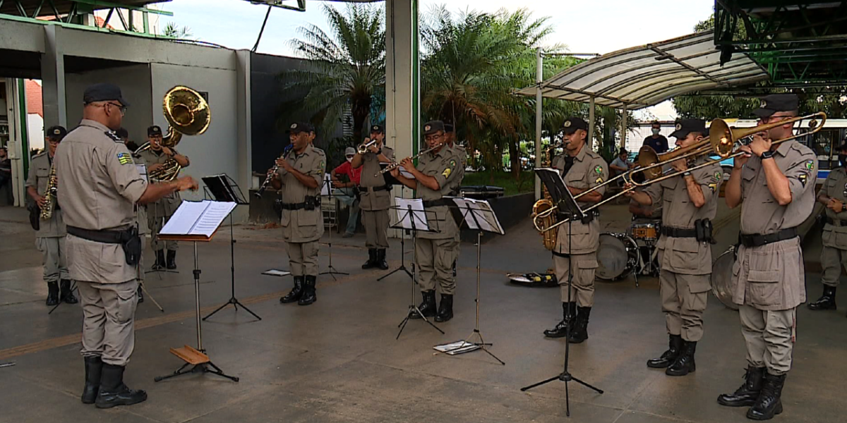 Projeto Cultura e Segurança leva música aos terminais da Grande Goiânia