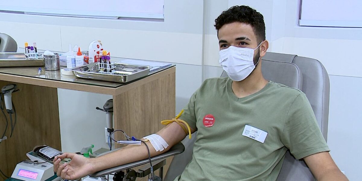 Bolsistas do ProBem ajudam Hemocentro de Goiás a manter estoque de sangue