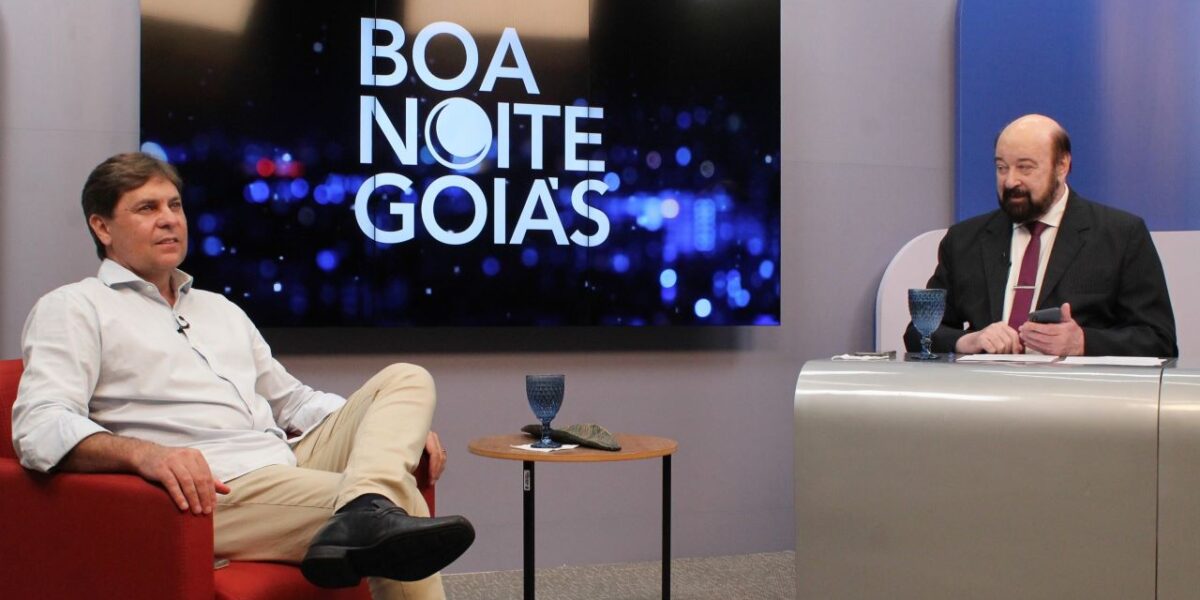 Boa Noite Goiás recebe presidente da Assembleia Legislativa