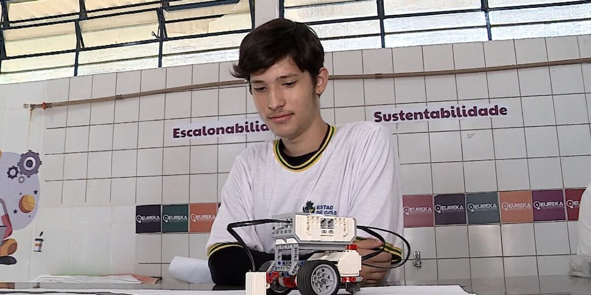 Robótica amplia aprendizado dos alunos da rede pública de Goiás
