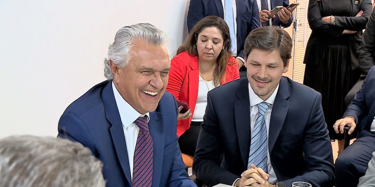 Caiado debate reforma tributária em reunião da Adial Brasil