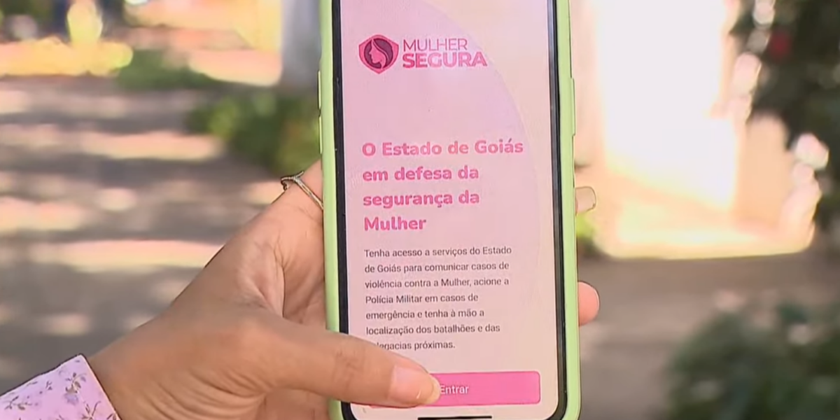 Aplicativo auxilia na segurança da mulher em Goiás