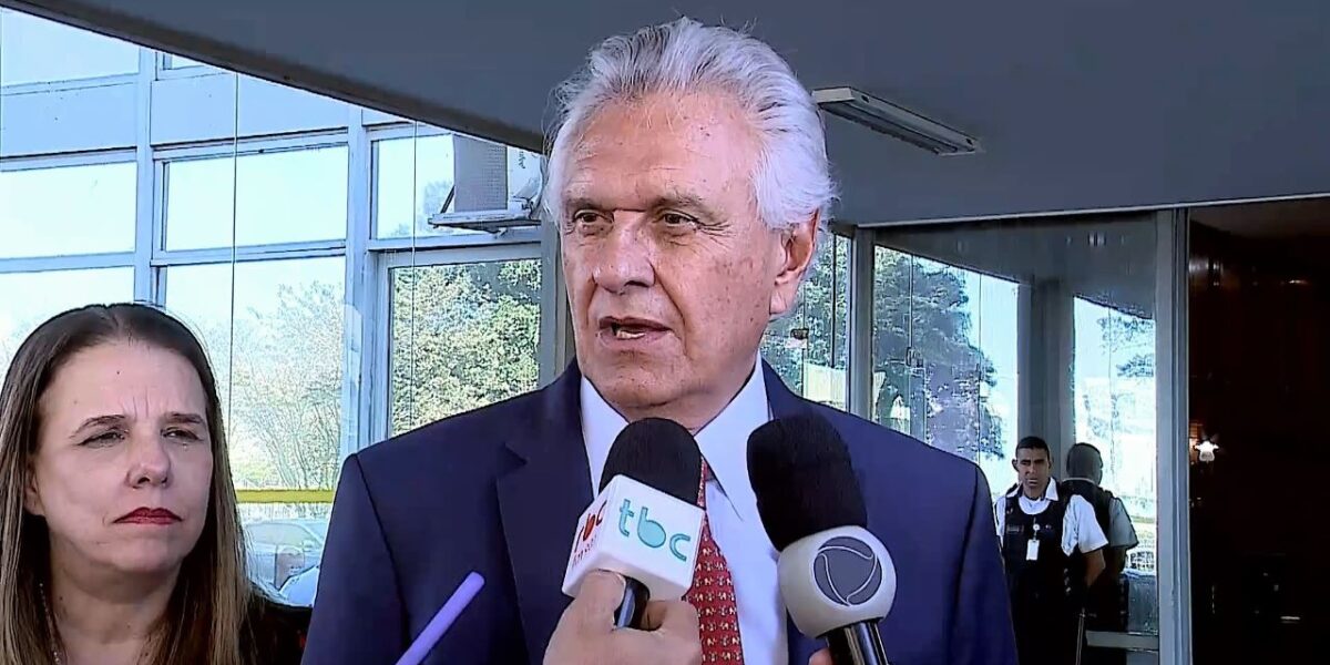Caiado discute recuperação fiscal do Estado no Ministério da Fazenda
