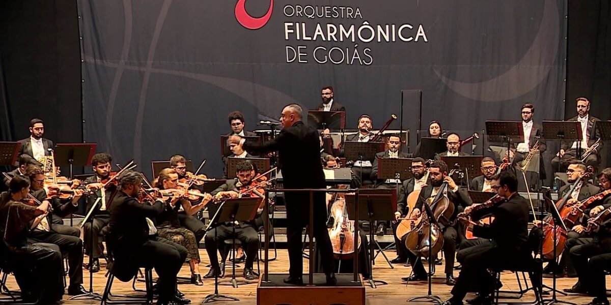 Orquestra Filarmônica de Goiás se apresenta no Teatro Goiânia