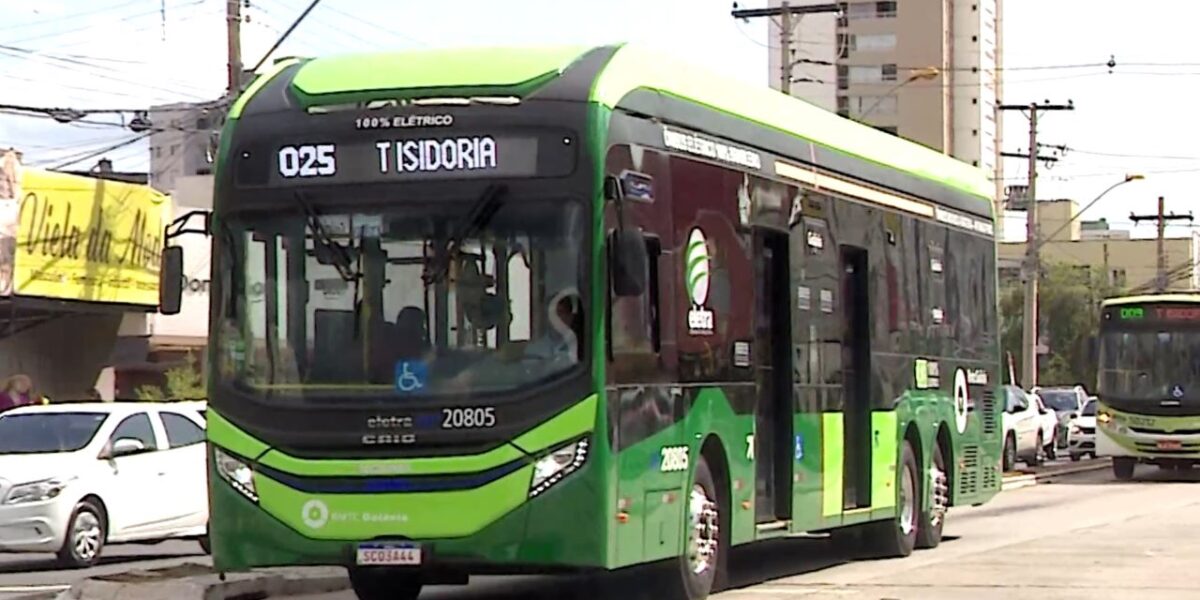 Ônibus elétricos modernizam o transporte coletivo em Goiânia