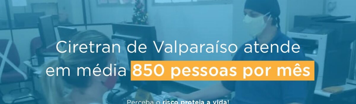 Ciretran de Valparaíso atende em média 850 pessoas por mês