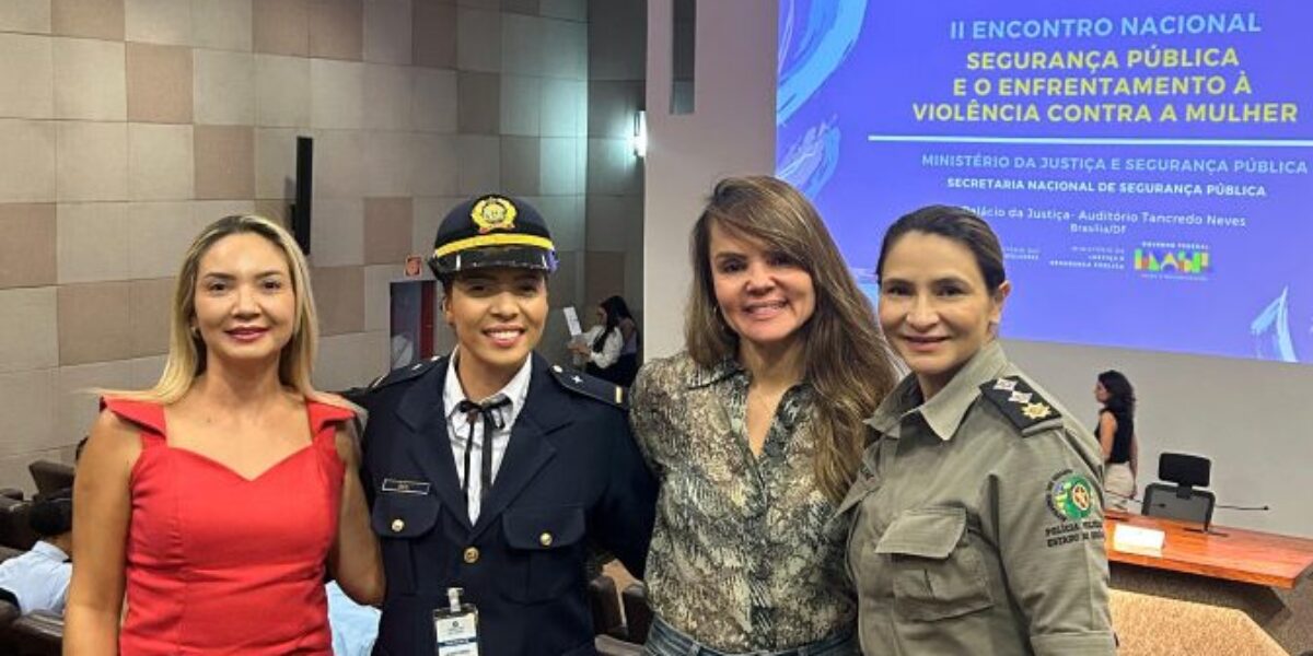 Integrantes da Segurança de Goiás participam de encontro no MJSP, em Brasília